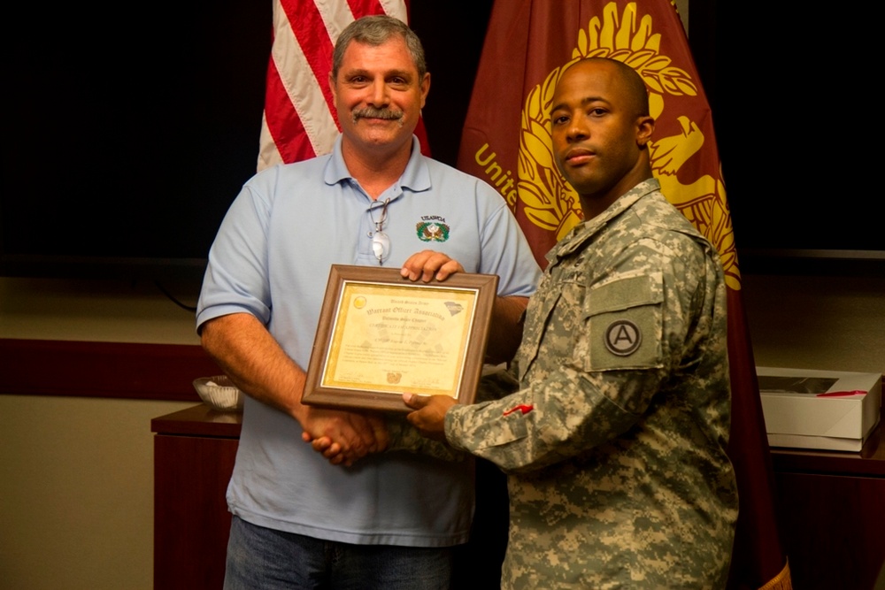 US Army Central hosts Palmetto State chapter, US Army Warrant Officer Association