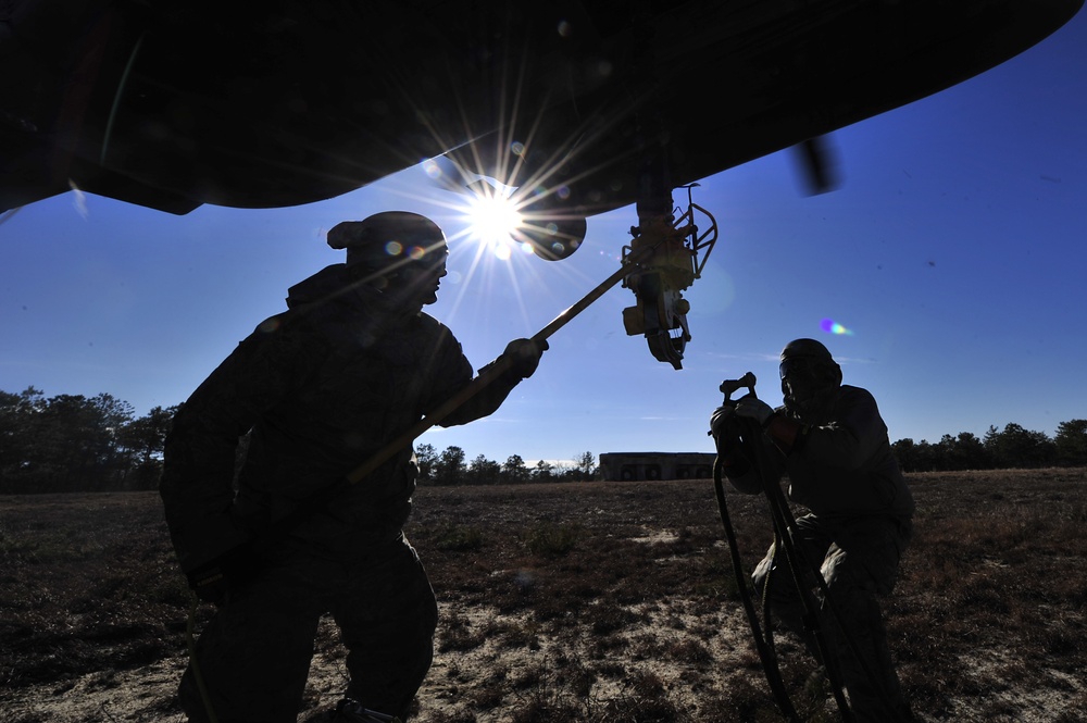 US Air Force airmen from the 621st Contingency Response Wing