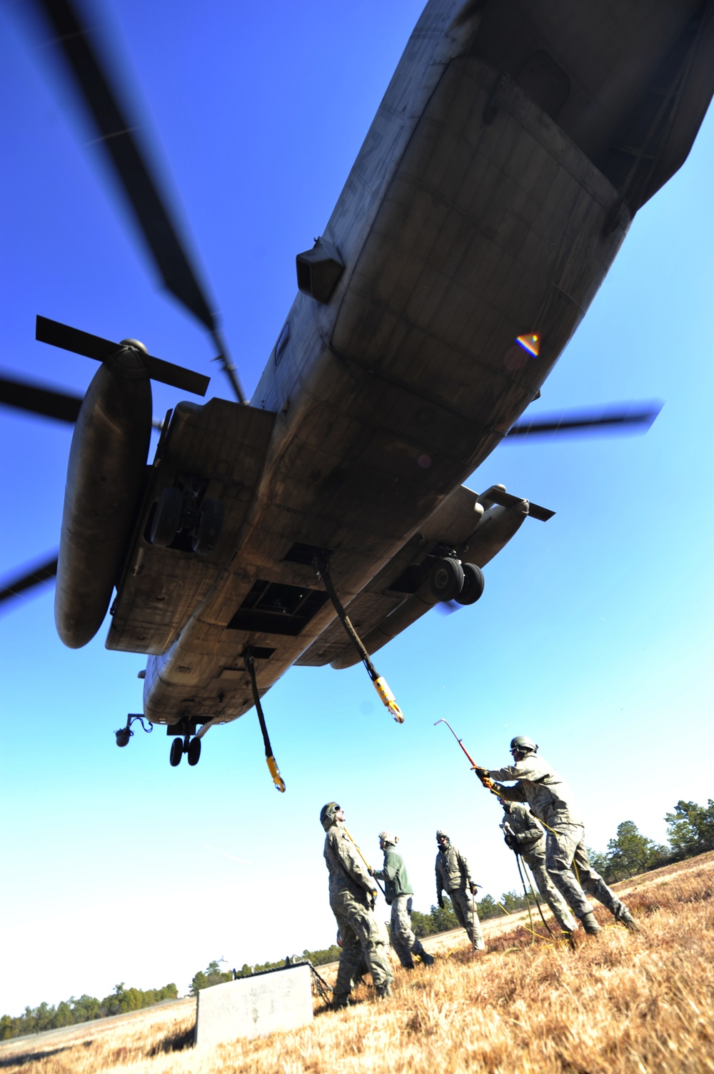 US Air Force airmen from the 621st Contingency Response Wing