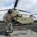 Sling load operations with a CH-47F
