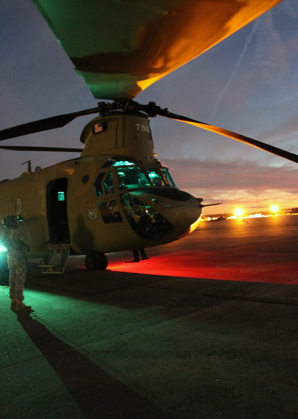 CH-47F: The night time is the right time