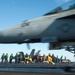 F/A-18F Super Hornet launches from the flight deck