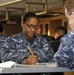 Navy Misawa sailors take Navy-wide E-7 exam