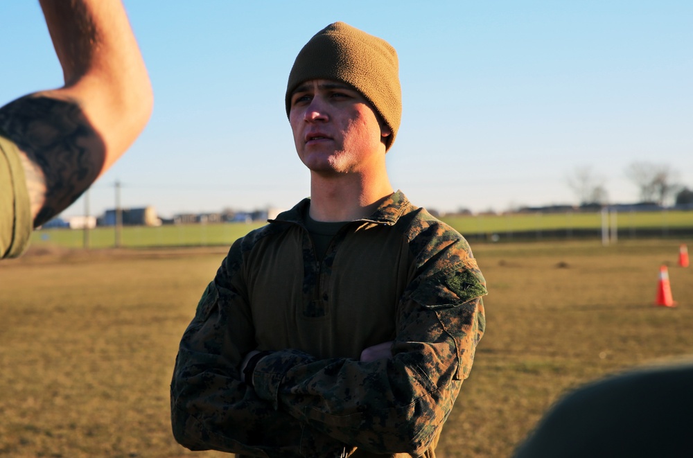 Marine masters quiet leadership