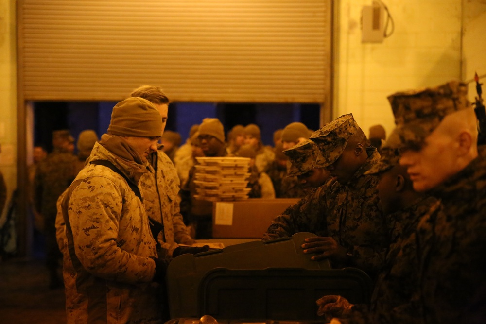 Hot chow raises morale at MOUT Town