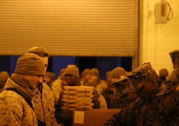 Hot chow raises morale at MOUT Town