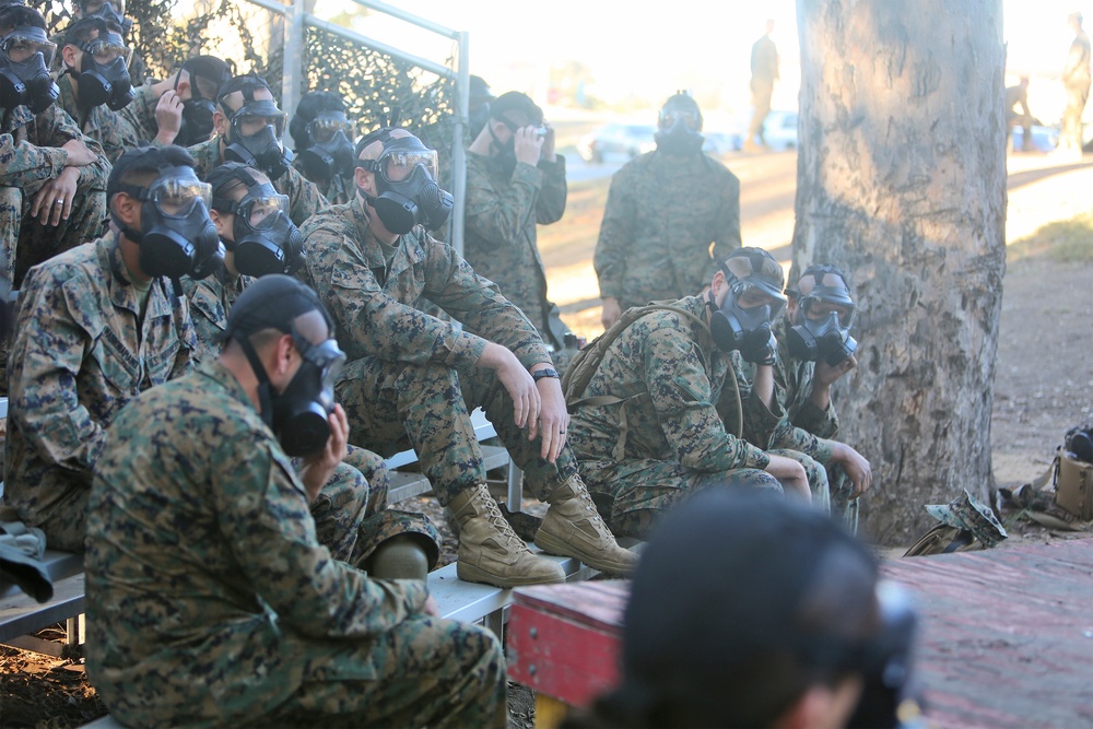 Gas! Gas! Gas! CLR-17 and CLB-11 Marines train against chemical threats