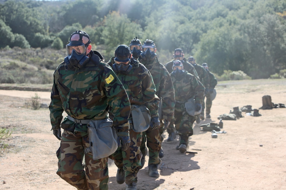 Gas! Gas! Gas! CLR-17 Marines train against chemical threats