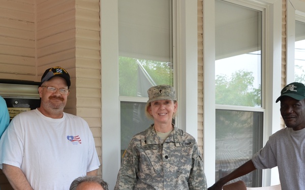 Local Army Reserve unit reaches out to homeless veterans