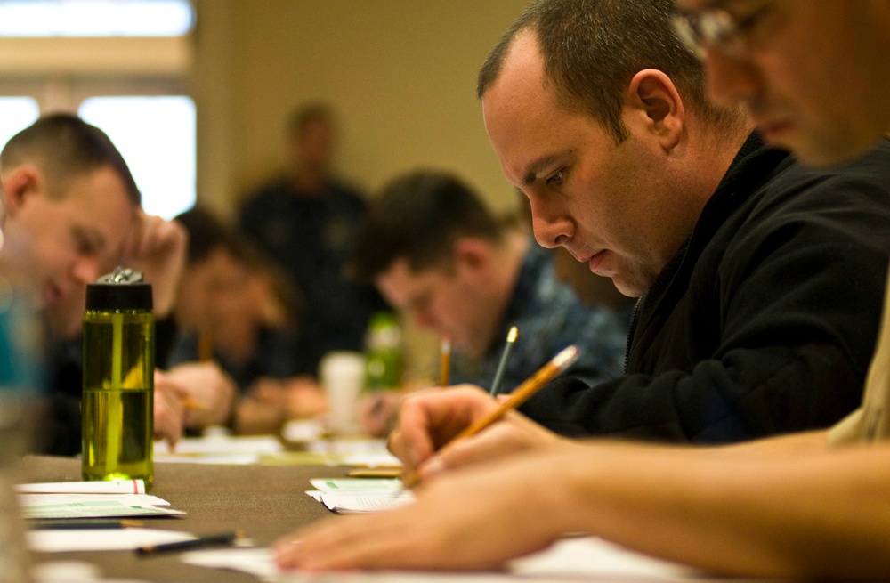 Navy-wide E-7 advancement exam