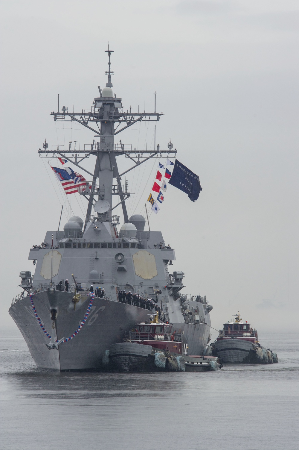 USS Bainbridge returns to Naval Station Norfolk