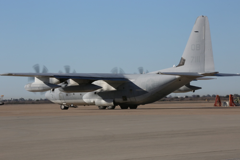 VMGR-352 takes off for deployment