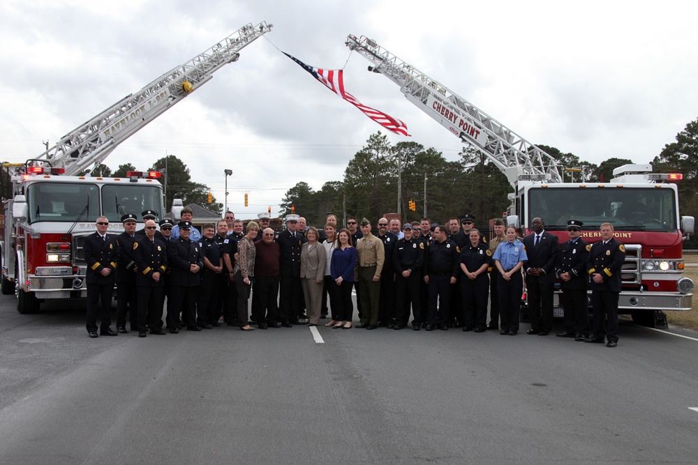 Cherry Point fire chief retires after 29 years