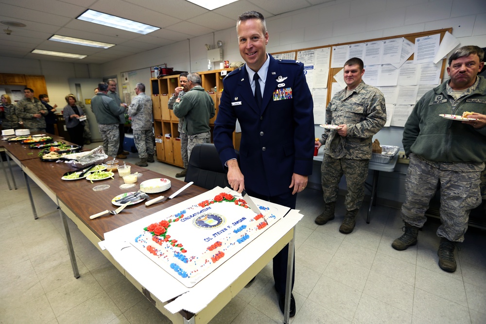 Col. Jamison Promotion Ceremony