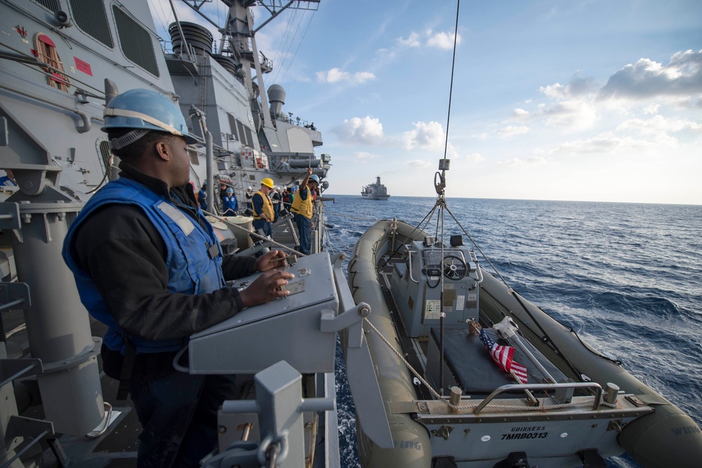 USS Stout operations