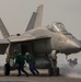 US Navy aircraft operate aboard FS Charles de Gaulle