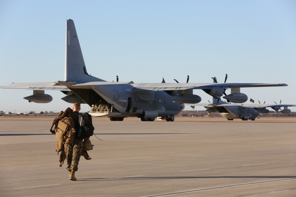 VMGR-352 Bids Farewell Before Leaving on Deployment