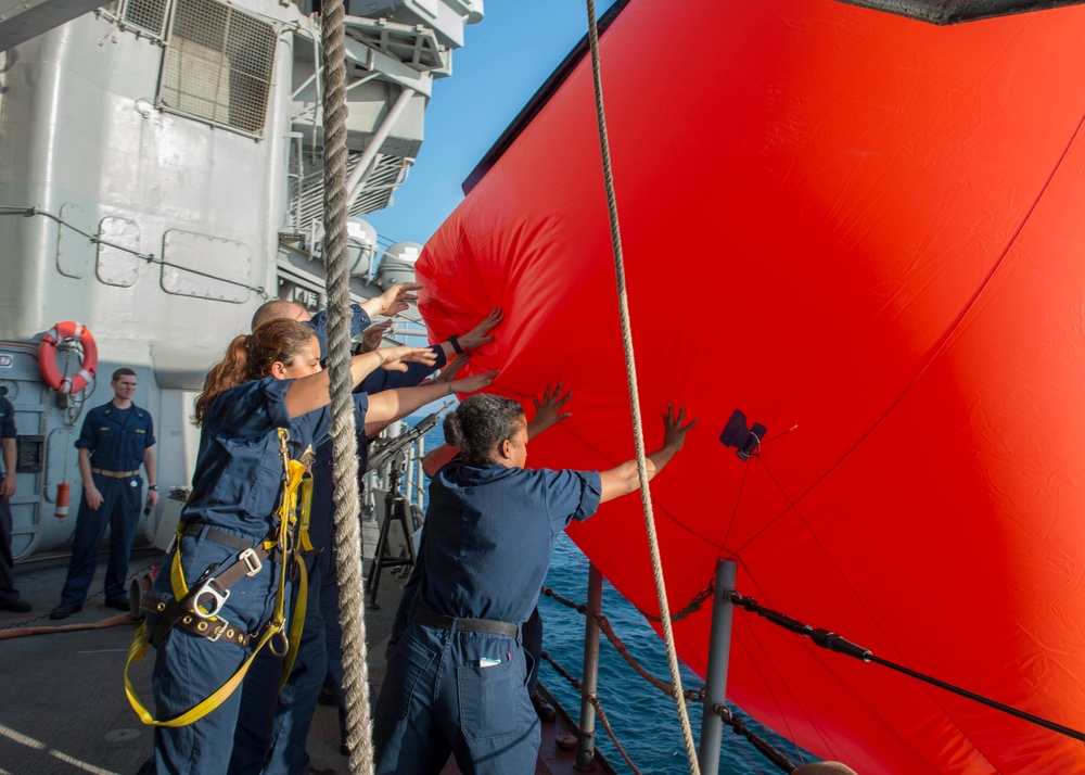 USS San Jacinto operations