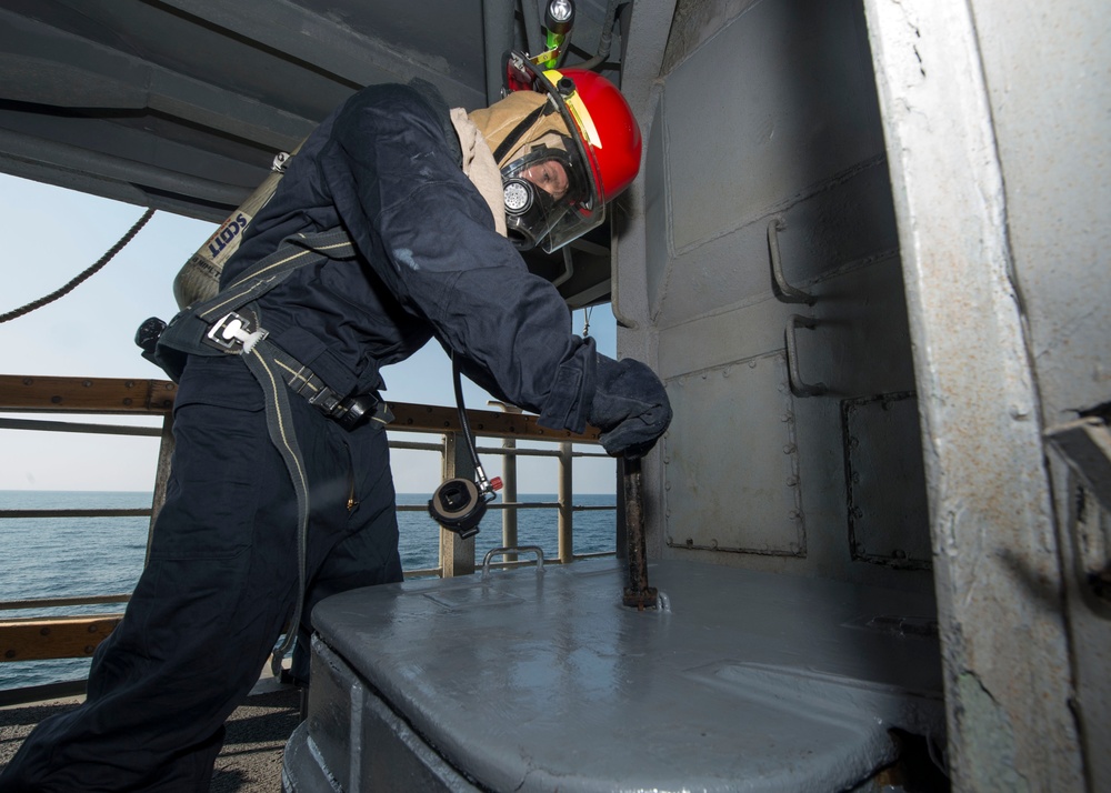 USS San Jacinto operations