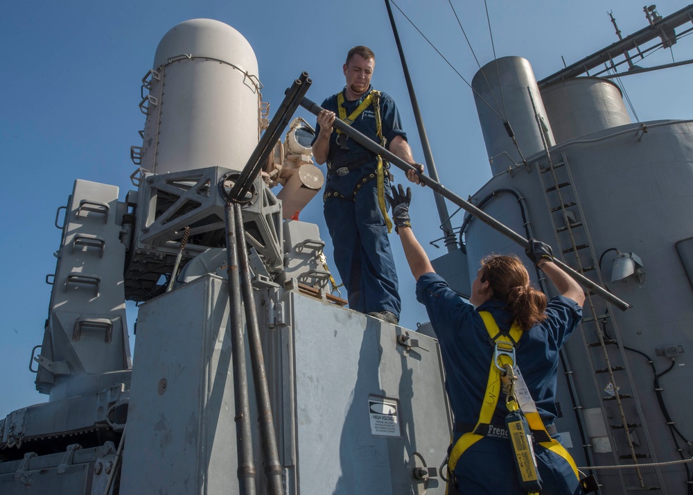 USS San Jacinto operations