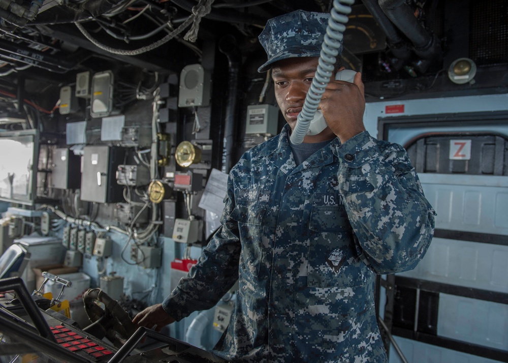 USS San Jacinto operations