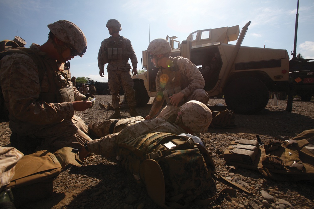 Corpsmen provide variety of support