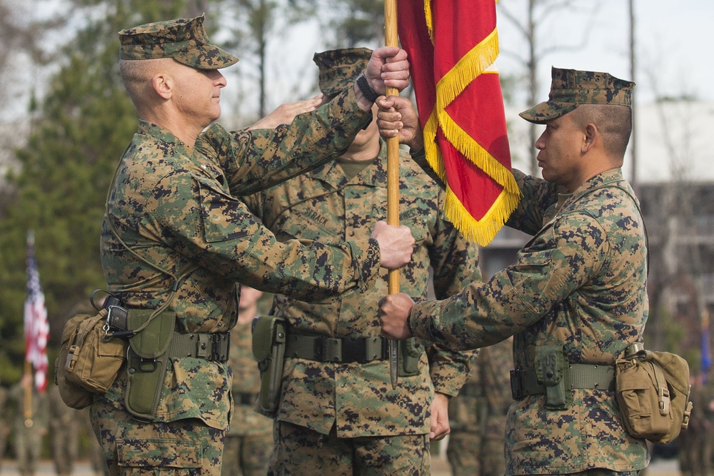 8th Engineer Support Battalion Change of Command Ceremony