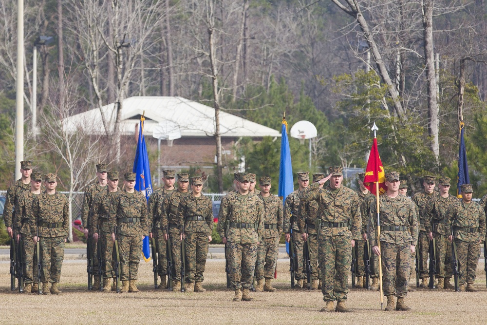 8th Engineer Support Battalion Change of Command Ceremony
