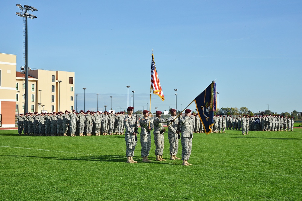 2-503 IN (Airborne) Change of Responsibility