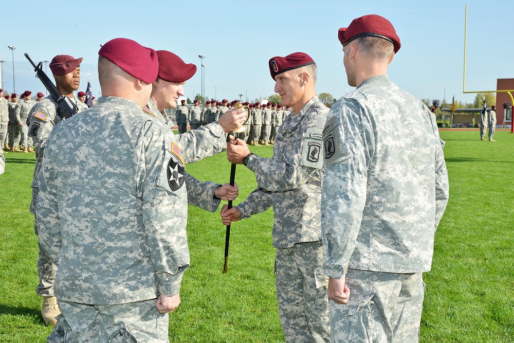 2-503 IN (Airborne) Change of Responsibility