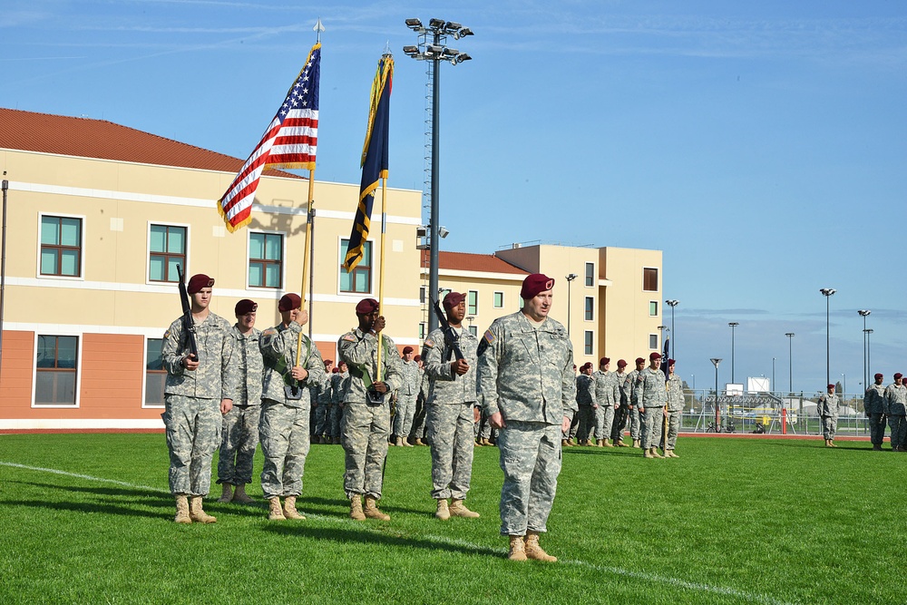 2-503 IN (Airborne) Change of Responsibility