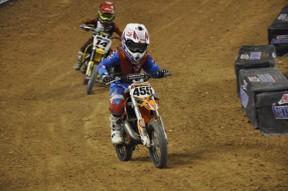 AWG NCO's son takes first place in motocross event
