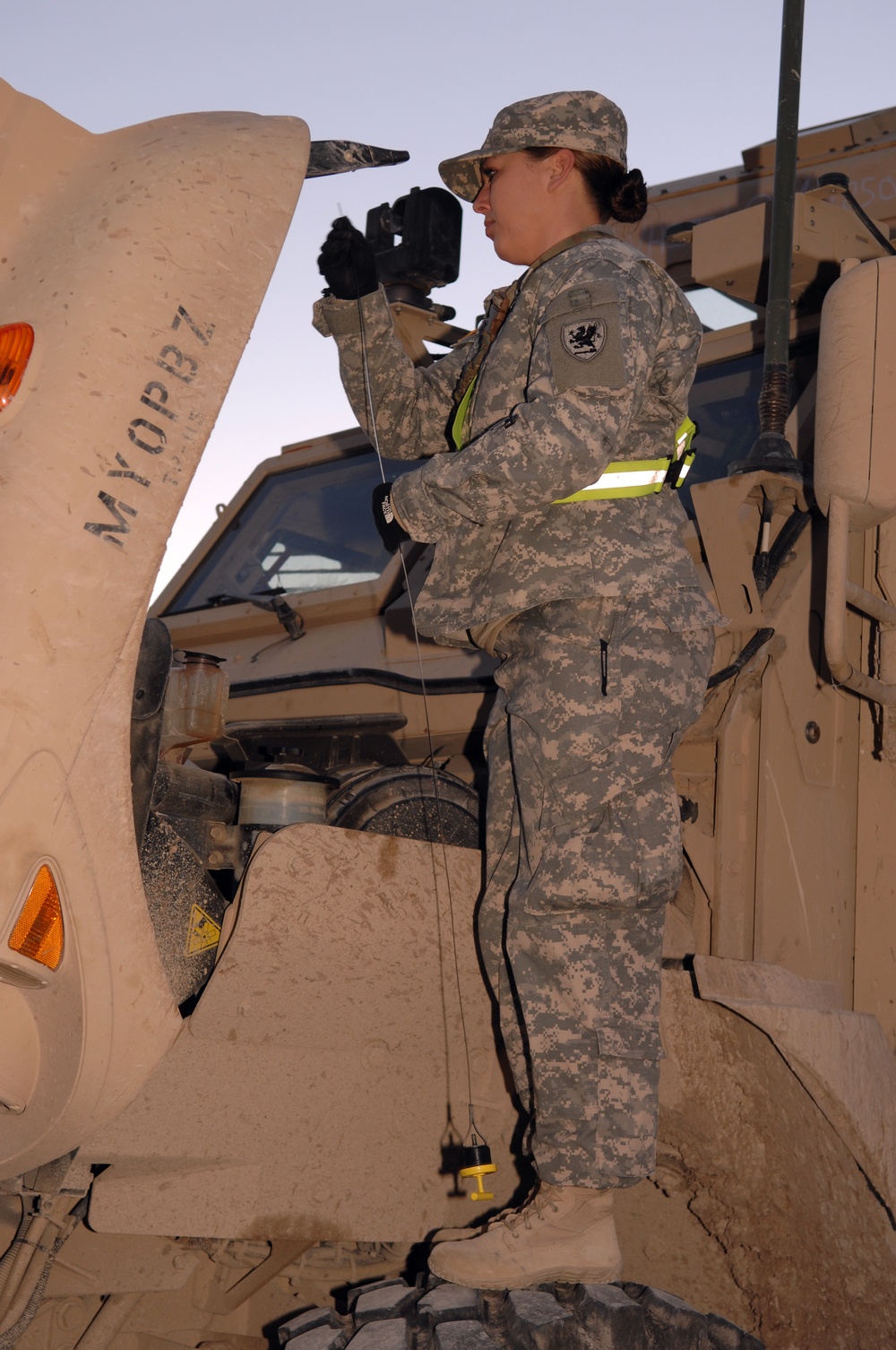 1460th Transportation Company Conducts Convoy Operations