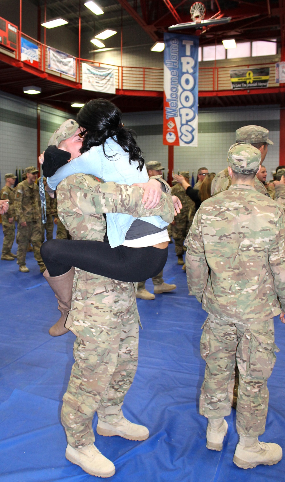 Big Red One soldiers return home from nine-month deployment to Afghanistan
