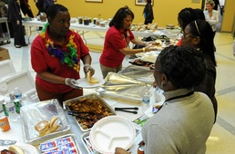 DLA CFC team hosts final fundraising event: Winter Mardi-Fest