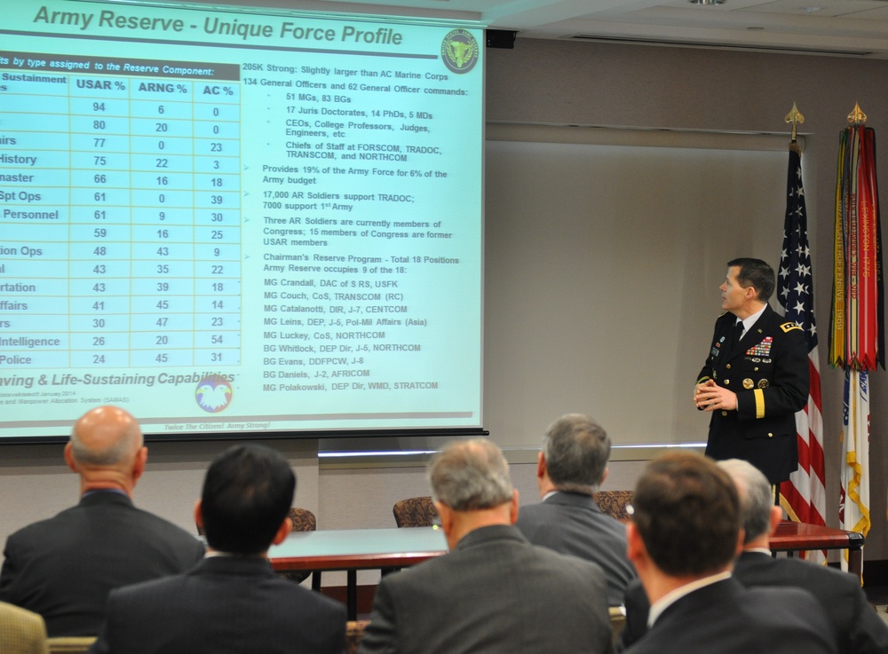 Army Reserve - a positive investment for America