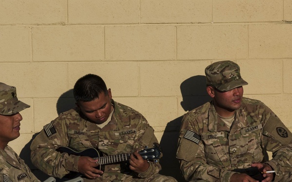 Guam Guardsmen redeploy at Camp Shelby