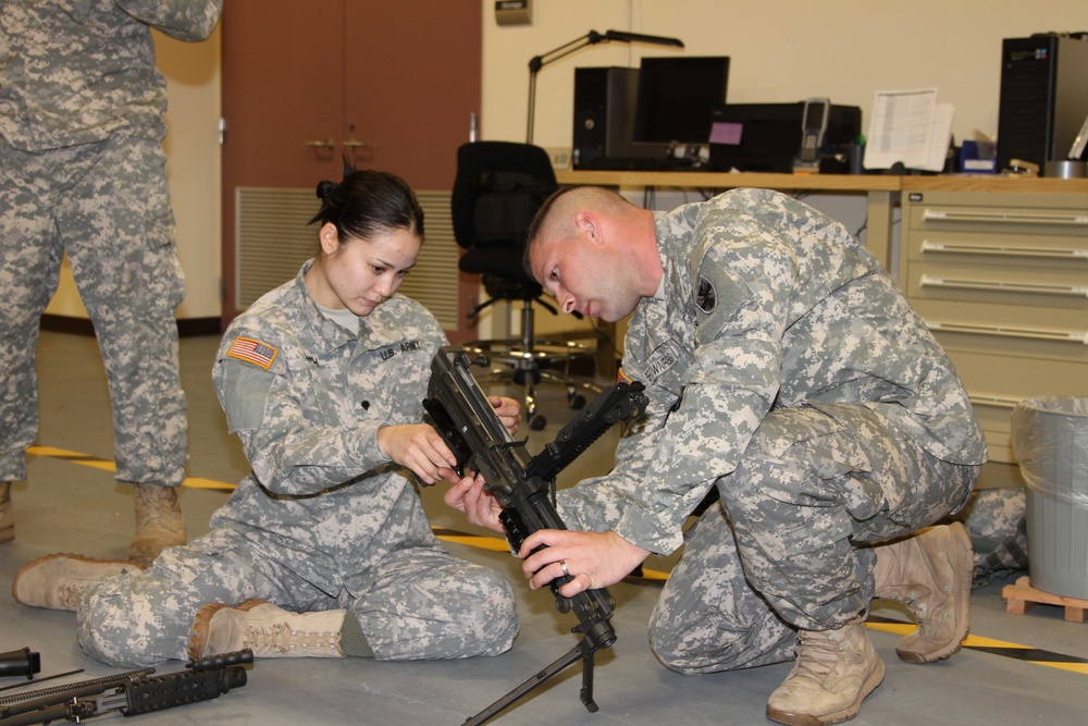 M249 hands-on training