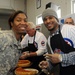Army Reserve soldier meets Chicago Cubs pitcher during luncheon