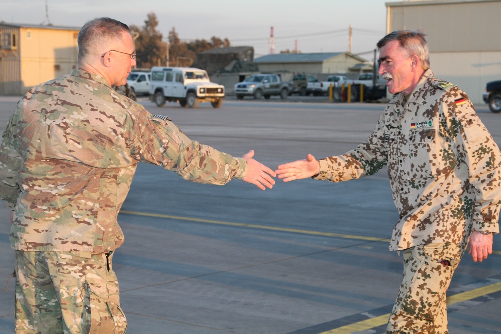 Domrose visits Kandahar Airfield