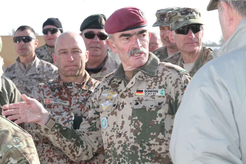 Domrose visits Kandahar Airfield