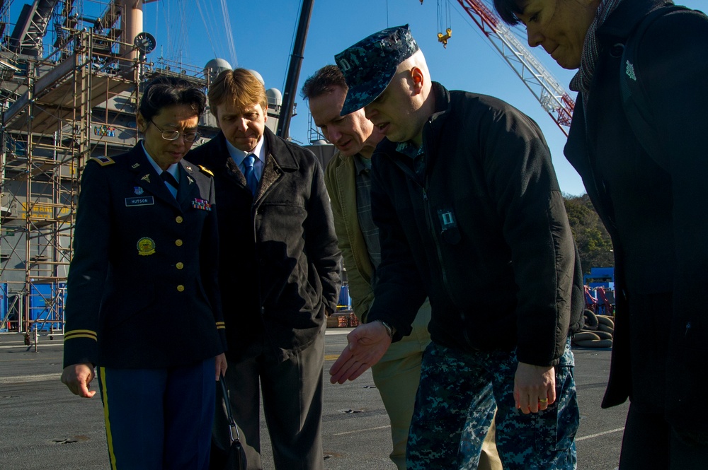 USS George Washington operations