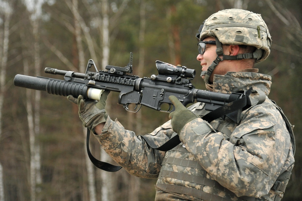 615th Military Police Company live fire training