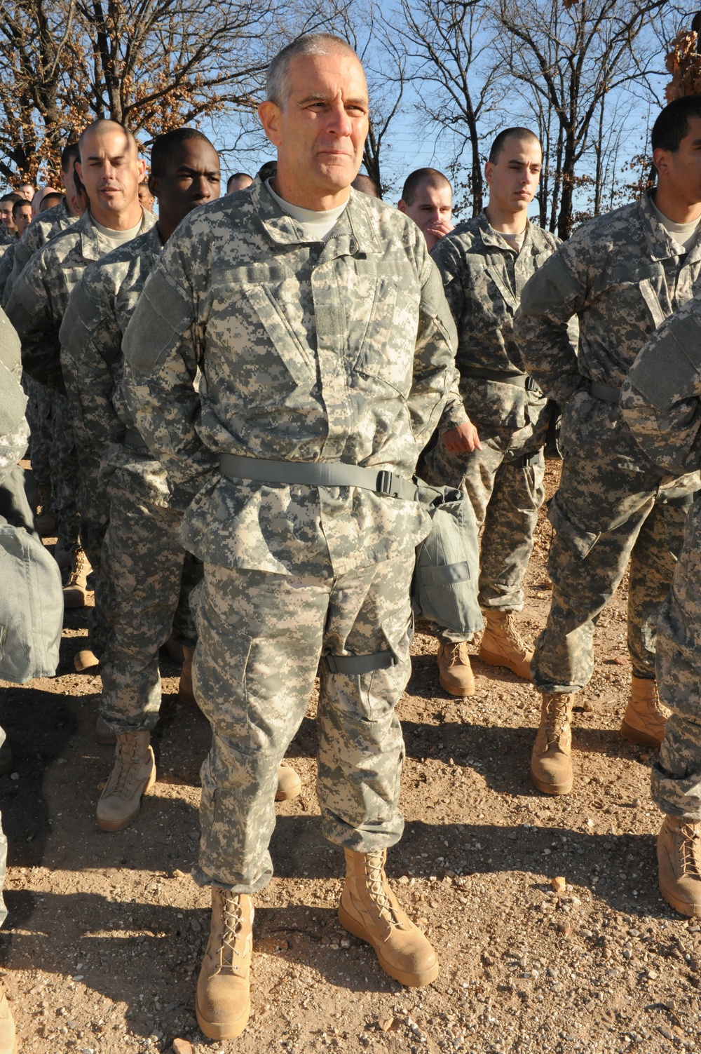 Basic Combat Training NCO soars from fighter pilot to soldier