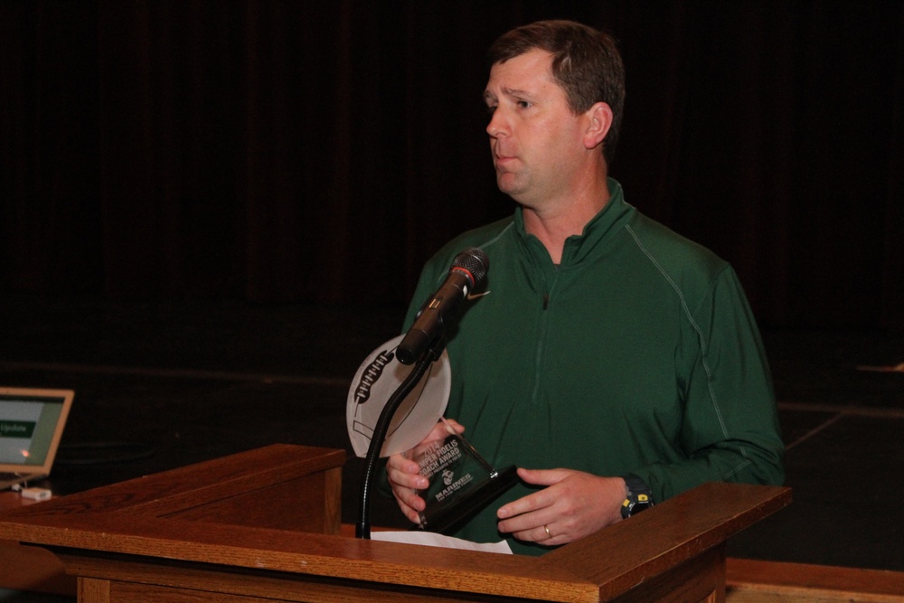 San Antonio High School football coach receives Semper Fi Coach Award