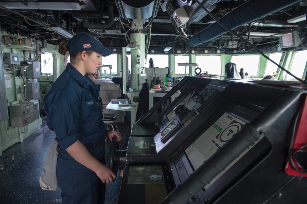 USS Stout operations