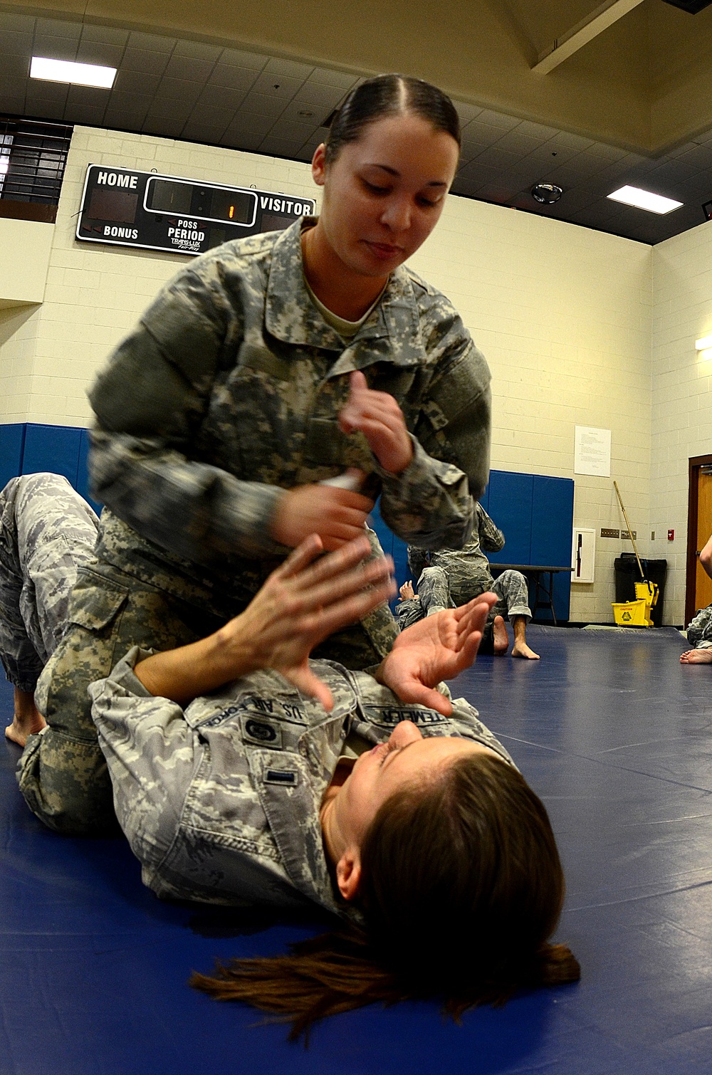 AFSOUTH airmen and soldiers aim for the TKO