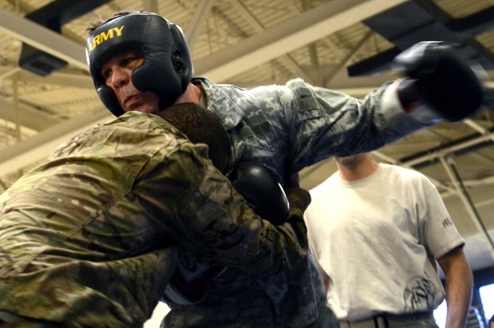 AFSOUTH airmen and soldiers aim for the TKO