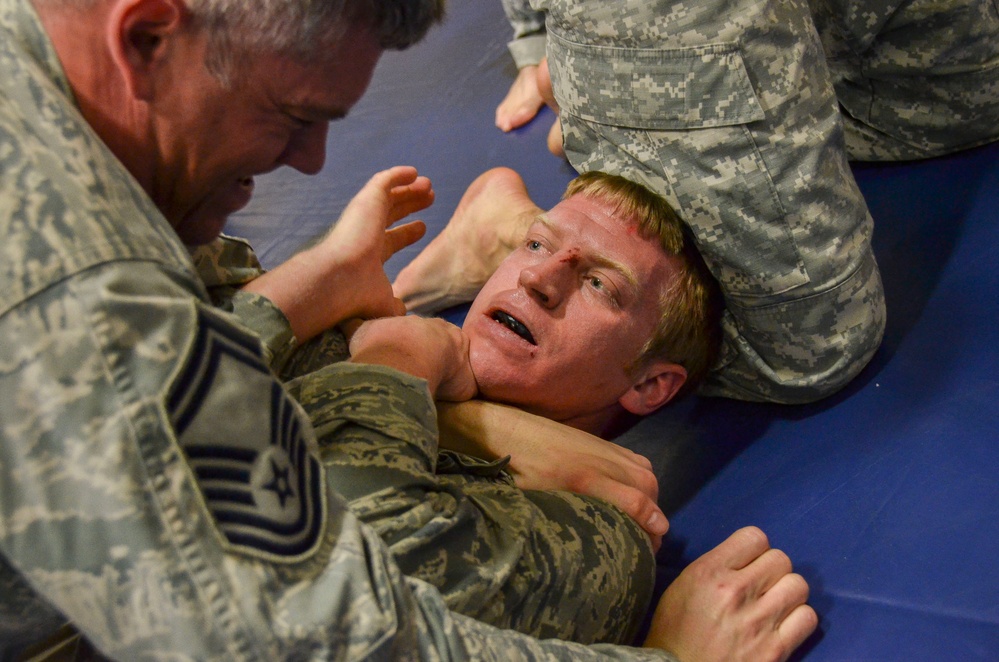 AFSOUTH airmen and soldiers aim for the TKO