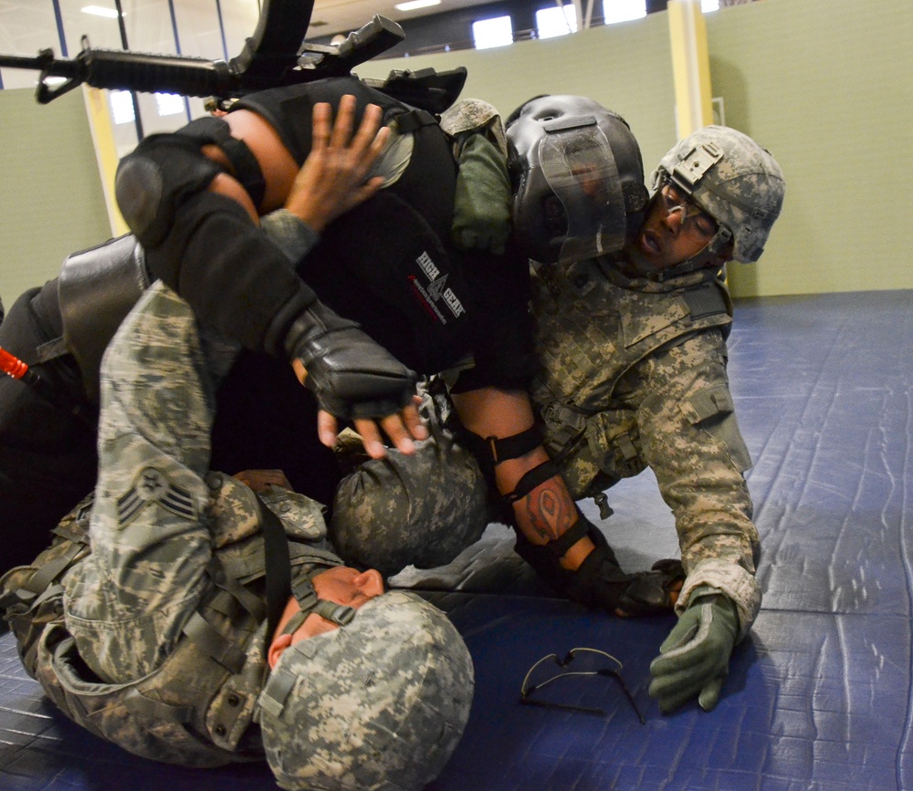 AFSOUTH airmen and soldiers aim for the TKO